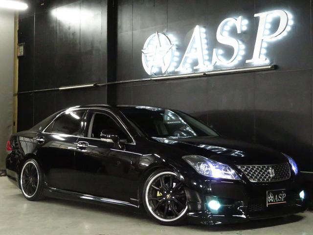 アスリート スペシャルナビパッケージ 後期型 純正メーカーナビ 黒革調シートカバー Kranzeヴェラーエ19インチAW TEIN車高調 フルエアロパーツ HIDライト ウィンカーミラー ミュージックサーバー 地デジTV バックカメラ(13枚目)
