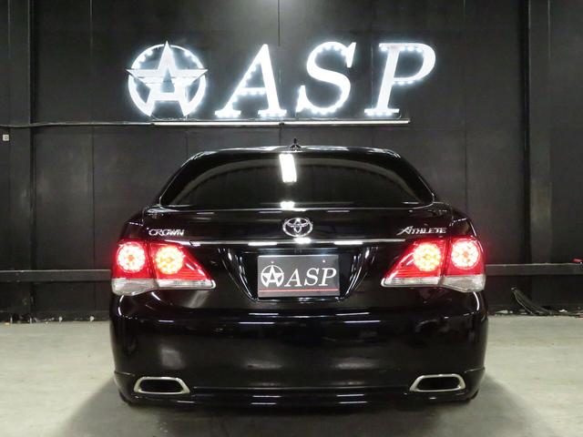 アスリート スペシャルナビパッケージ 後期型 純正メーカーナビ 黒革調シートカバー Kranzeヴェラーエ19インチAW TEIN車高調 フルエアロパーツ HIDライト ウィンカーミラー ミュージックサーバー 地デジTV バックカメラ(17枚目)