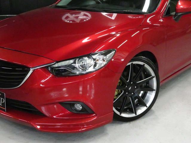 XD Lパッケージ i-ACTIVSENSE ワンオーナー車 純正ナビ 黒革シートヒータ RAYS19インチAW 新品BLITZ車高調 フロントスポイラー トランクスポイラー 地デジTV バックカメラ スマートキー(6枚目)