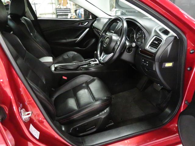 XD Lパッケージ i-ACTIVSENSE ワンオーナー車 純正ナビ 黒革シートヒータ RAYS19インチAW 新品BLITZ車高調 フロントスポイラー トランクスポイラー 地デジTV バックカメラ スマートキー(22枚目)