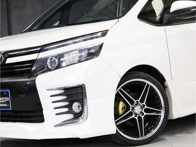 ヴォクシー ＺＳ　両側自動スライドドア　純正９型ＳＤナビ　ＷＯＲＫランベック１９インチＡＷ　ローダウンサス　フロントスポイラー　地デジフルセグ　バックカメラ　スマートキー　ＬＥＤヘッドライト（6枚目）