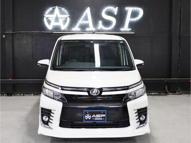 ヴォクシー ＺＳ　両側自動スライドドア　純正９型ＳＤナビ　ＷＯＲＫランベック１９インチＡＷ　ローダウンサス　フロントスポイラー　地デジフルセグ　バックカメラ　スマートキー　ＬＥＤヘッドライト（9枚目）