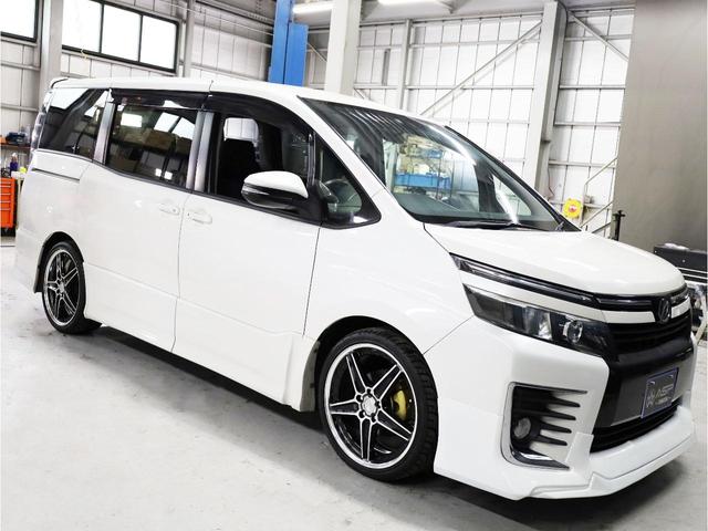 ヴォクシー ＺＳ　両側自動スライドドア　純正９型ＳＤナビ　ＷＯＲＫランベック１９インチＡＷ　ローダウンサス　フロントスポイラー　地デジフルセグ　バックカメラ　スマートキー　ＬＥＤヘッドライト（51枚目）