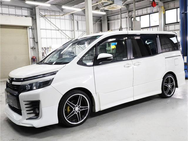 ヴォクシー ＺＳ　両側自動スライドドア　純正９型ＳＤナビ　ＷＯＲＫランベック１９インチＡＷ　ローダウンサス　フロントスポイラー　地デジフルセグ　バックカメラ　スマートキー　ＬＥＤヘッドライト（52枚目）