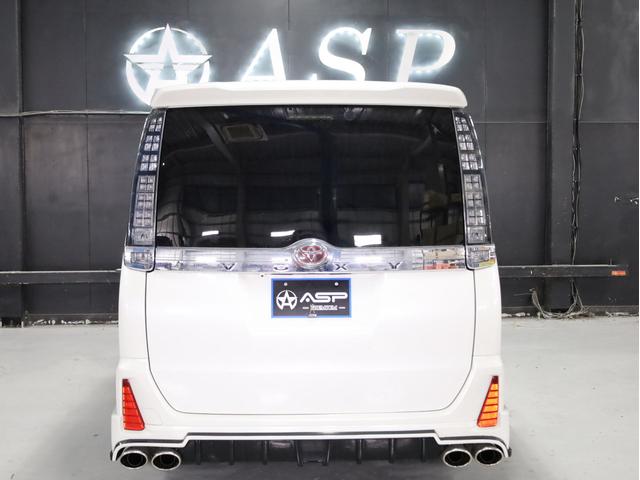 ヴォクシー ＺＳ　煌ＩＩ　Ｍ’ｚ　ＳＰＥＥＤエアロ／マフラー　両側自動スライドア　アルパイン１０型ナビ　ＷＯＲＫシュヴァ―ト１９ＡＷ　ローダウン　黒革調シートカバー　地デジフルセグ　アルパイン後席モニター　バックカメラ（19枚目）