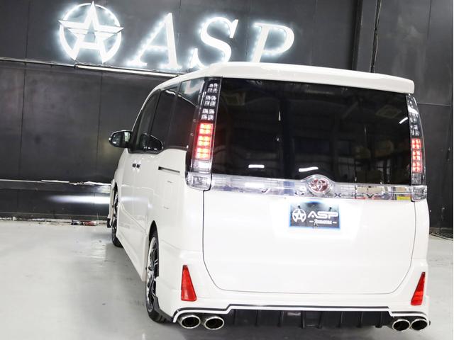 ヴォクシー ＺＳ　煌ＩＩ　Ｍ’ｚ　ＳＰＥＥＤエアロ／マフラー　両側自動スライドア　アルパイン１０型ナビ　ＷＯＲＫシュヴァ―ト１９ＡＷ　ローダウン　黒革調シートカバー　地デジフルセグ　アルパイン後席モニター　バックカメラ（24枚目）