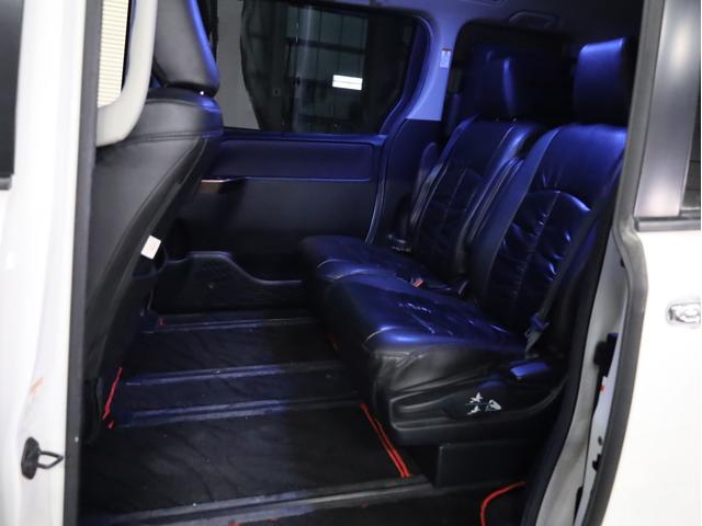 ヴォクシー ＺＳ　煌ＩＩ　Ｍ’ｚ　ＳＰＥＥＤエアロ／マフラー　両側自動スライドア　アルパイン１０型ナビ　ＷＯＲＫシュヴァ―ト１９ＡＷ　ローダウン　黒革調シートカバー　地デジフルセグ　アルパイン後席モニター　バックカメラ（33枚目）