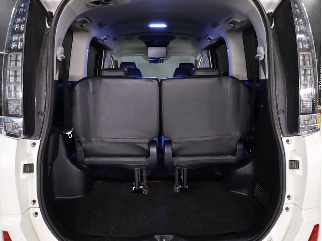 ヴォクシー ＺＳ　煌ＩＩ　Ｍ’ｚ　ＳＰＥＥＤエアロ／マフラー　両側自動スライドア　アルパイン１０型ナビ　ＷＯＲＫシュヴァ―ト１９ＡＷ　ローダウン　黒革調シートカバー　地デジフルセグ　アルパイン後席モニター　バックカメラ（36枚目）