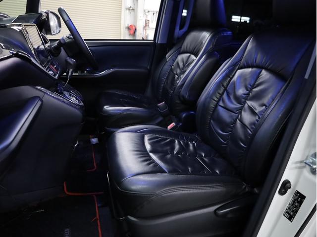 ヴォクシー ＺＳ　煌ＩＩ　Ｍ’ｚ　ＳＰＥＥＤエアロ／マフラー　両側自動スライドア　アルパイン１０型ナビ　ＷＯＲＫシュヴァ―ト１９ＡＷ　ローダウン　黒革調シートカバー　地デジフルセグ　アルパイン後席モニター　バックカメラ（41枚目）