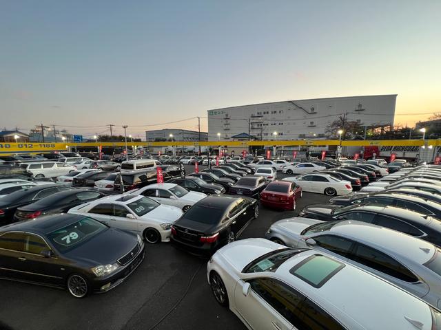 クラウンマジェスタ Ｃタイプ　Ｆパッケージ　後期型　サンルーフ　黒革シートヒータ　純正メーカーナビ　ＷＯＲＫシュヴァート２０インチＡＷ　新品フルタップ車高調　ＨＩＤライト　クリアランスソナー　バックカメラ　スマートキー（67枚目）