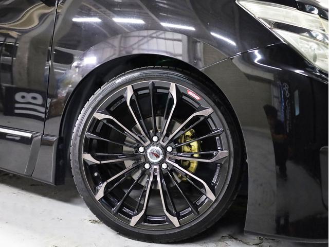 エルグランド ライダー　ブラックライン　黒本革シート　両側自動スライドドア　ＲＡＹＳ２０インチＡＷ　新品ＴＥＩＮ車高調　純正メーカーナビ　地デジフルセグ　サイド／バックカメラ　スマートキー　クリアランスソナー　ＨＩＤライト（55枚目）