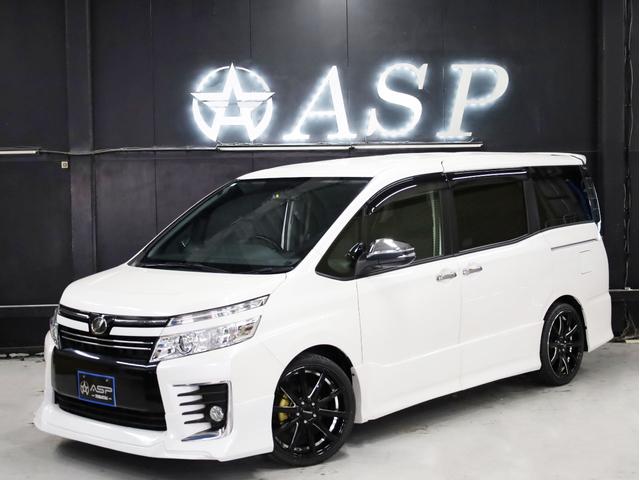 ヴォクシー ＺＳ　煌　両側自動スライドドア　純正ＳＤナビ　ヴェネルディ１９インチＡＷ　ローダウン　エアロパーツ　地デジフルセグ　バックカメラ　スマートキー　ＬＥＤヘッドライト（4枚目）