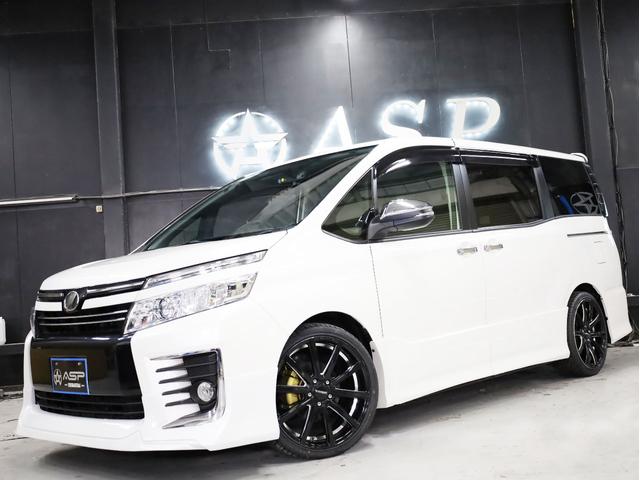 ヴォクシー ＺＳ　煌　両側自動スライドドア　純正ＳＤナビ　ヴェネルディ１９インチＡＷ　ローダウン　エアロパーツ　地デジフルセグ　バックカメラ　スマートキー　ＬＥＤヘッドライト（5枚目）