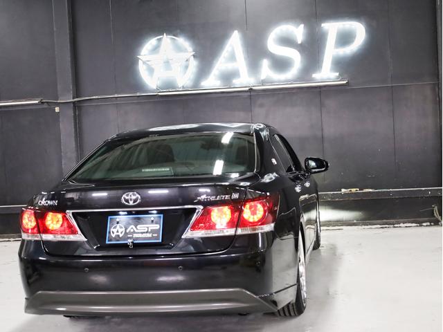 クラウン アスリートＳ　ＷＯＲＫシュヴァート２０インチＡＷ　新品フルタップ車高調　エアロパーツ　純正メーカーナビ　地デジフルセグ　バックカメラ　スマートキー　パワーシート　クルーズコントロール（24枚目）