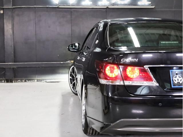 クラウン アスリートＳ　ＷＯＲＫシュヴァート２０インチＡＷ　新品フルタップ車高調　エアロパーツ　純正メーカーナビ　地デジフルセグ　バックカメラ　スマートキー　パワーシート　クルーズコントロール（54枚目）