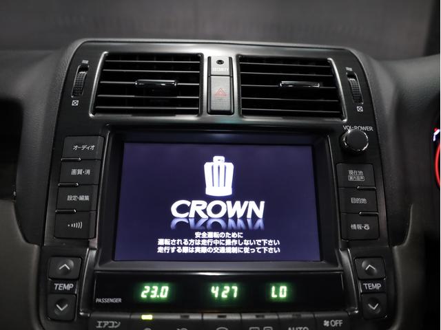クラウン ２．５アスリート　アニバーサリーエディション　後期型　黒革エアーシート　ＢＡＤＸロクサーニ２０ＡＷ　新品フルタップ車高調　エアロパーツ　純正メーカーナビ　地デジフルセグ　バックカメラ　スマートキー　パワーシート　ＨＩＤライト　クリアランスソナー（39枚目）