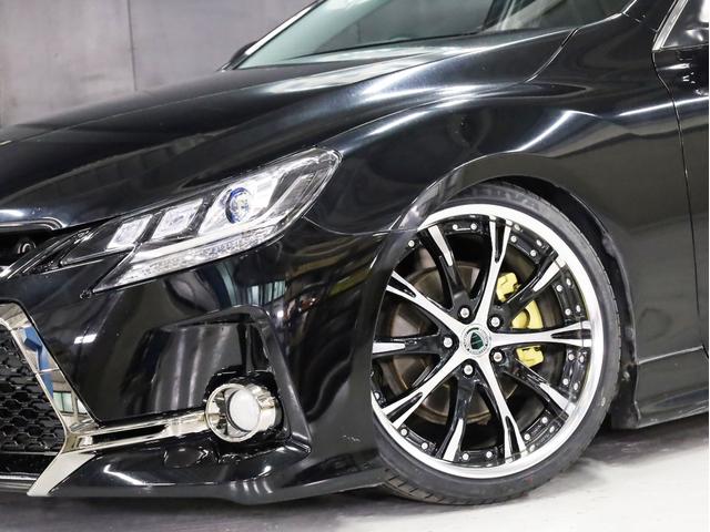 マークＸ ２５０Ｇ　Ｓパッケージリラックスセレクション　Ｇ’ｓ仕様バンパー　ＷＯＲＫシュヴァート１９インチＡＷ　フルタップ車高調　三眼ヘッドライト　イクリプスＨＤＤナビ　地デジフルセグ　バックカメラ　スマートキー　パワーシート　パドルシフト（6枚目）