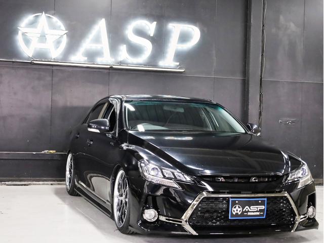 マークＸ ２５０Ｇ　Ｓパッケージリラックスセレクション　Ｇ’ｓ仕様バンパー　ＷＯＲＫシュヴァート１９インチＡＷ　フルタップ車高調　三眼ヘッドライト　イクリプスＨＤＤナビ　地デジフルセグ　バックカメラ　スマートキー　パワーシート　パドルシフト（12枚目）