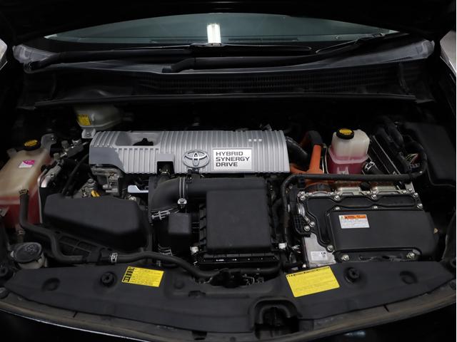 プリウス Ｓ　後期型　ワンオーナー車　ＡＭＥシュタイナー１９インチＡＷ　ローダウンサス　エアロパーツ　純正ＳＤナビ　地デジＴＶ　バックカメラ　スマートキー　ＨＩＤライト（53枚目）