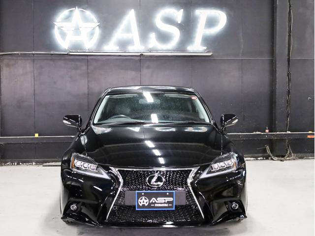 ＩＳ ＩＳ２５０　バージョンＬ　黒革エアーシート　ＡＭＥシュタイナー１９インチＡＷ　新品フルタップ車高調　三眼ヘッドライト　スピンドルエアロ　純正メーカーナビ　地デジフルセグ　バックカメラ　スマートキー　パドルシフト（9枚目）