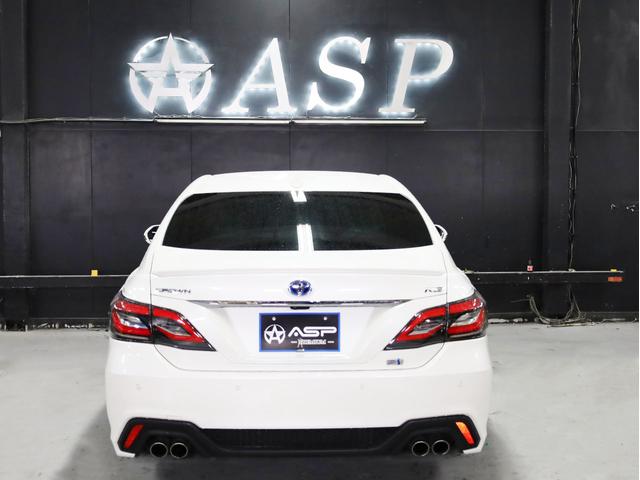 クラウンハイブリッド ＲＳアドバンス　白革エアーシート　Ｋｒａｎｚｅ２０インチＡＷ　新品ＴＥＩＮ車高調　モデリスタエアロ　ＬＥＤライト　純正メーカーナビ　地デジフルセグ　バックカメラ　スマートキー　クリアランスソナー（22枚目）