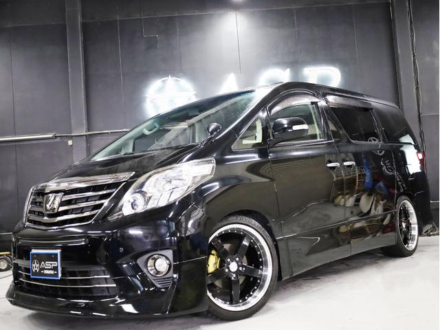 アルファード 240S タイプゴールド 後期型 サンルーフ イクリプス9型ナビ 両側自動スライドドア BADXロクサーニ20インチAW 車高調 エアロパーツ 地デジフルセグ バックカメラ スマートキー HIDライト クリアランスソナー(5枚目)