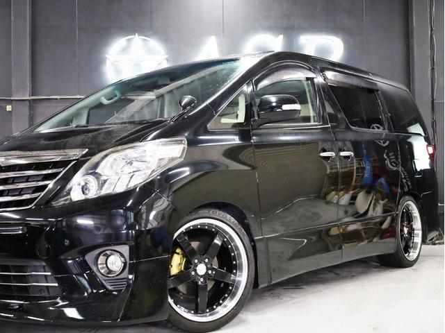 アルファード 240S タイプゴールド 後期型 サンルーフ イクリプス9型ナビ 両側自動スライドドア BADXロクサーニ20インチAW 車高調 エアロパーツ 地デジフルセグ バックカメラ スマートキー HIDライト クリアランスソナー(8枚目)