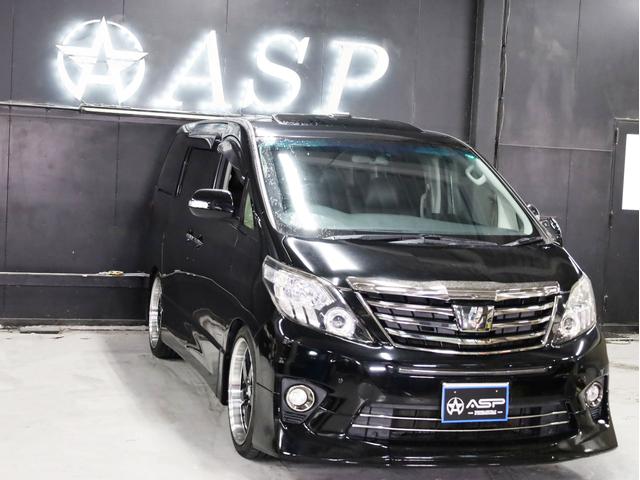 アルファード 240S タイプゴールド 後期型 サンルーフ イクリプス9型ナビ 両側自動スライドドア BADXロクサーニ20インチAW 車高調 エアロパーツ 地デジフルセグ バックカメラ スマートキー HIDライト クリアランスソナー(11枚目)