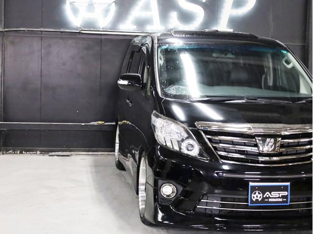 アルファード 240S タイプゴールド 後期型 サンルーフ イクリプス9型ナビ 両側自動スライドドア BADXロクサーニ20インチAW 車高調 エアロパーツ 地デジフルセグ バックカメラ スマートキー HIDライト クリアランスソナー(12枚目)