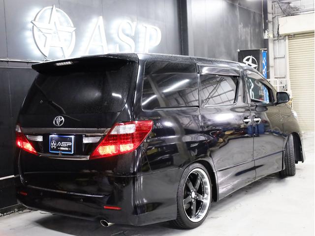 アルファード 240S タイプゴールド 後期型 サンルーフ イクリプス9型ナビ 両側自動スライドドア BADXロクサーニ20インチAW 車高調 エアロパーツ 地デジフルセグ バックカメラ スマートキー HIDライト クリアランスソナー(18枚目)