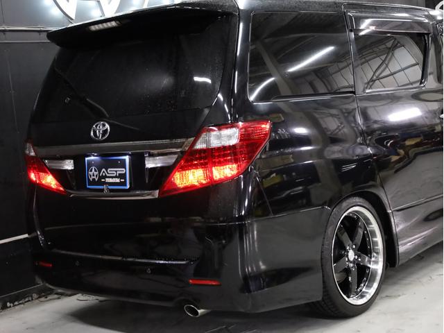 アルファード 240S タイプゴールド 後期型 サンルーフ イクリプス9型ナビ 両側自動スライドドア BADXロクサーニ20インチAW 車高調 エアロパーツ 地デジフルセグ バックカメラ スマートキー HIDライト クリアランスソナー(19枚目)