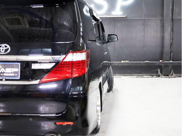 アルファード 240S タイプゴールド 後期型 サンルーフ イクリプス9型ナビ 両側自動スライドドア BADXロクサーニ20インチAW 車高調 エアロパーツ 地デジフルセグ バックカメラ スマートキー HIDライト クリアランスソナー(56枚目)