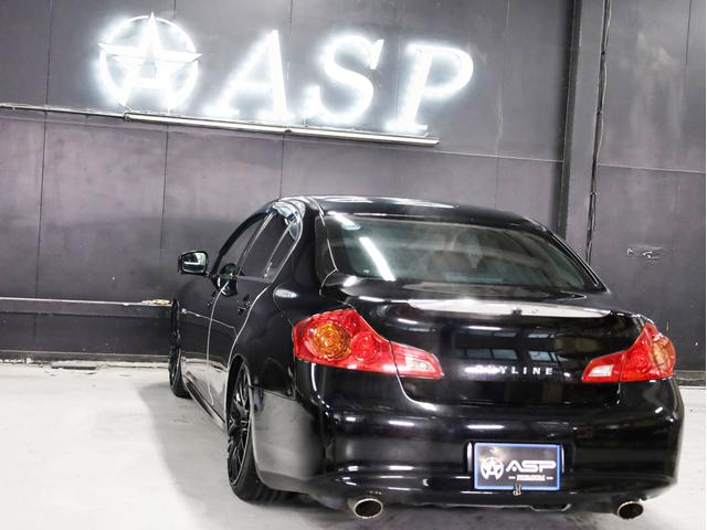 スカイライン 250GT タイプS 後期型 RAYSホムラ20インチAW 新品フルタップ車高調 フロントスポイラー 純正メーカーナビ 地デジフルセグ バックカメラ スマートキー パドルシフト HIDライト(19枚目)