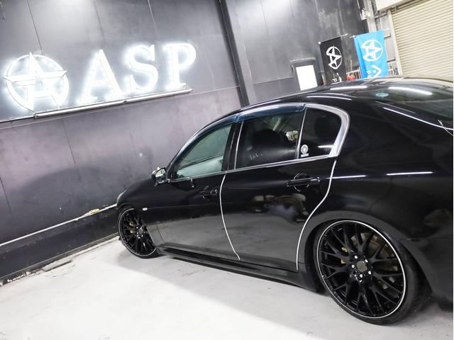 スカイライン 250GT タイプS 後期型 RAYSホムラ20インチAW 新品フルタップ車高調 フロントスポイラー 純正メーカーナビ 地デジフルセグ バックカメラ スマートキー パドルシフト HIDライト(23枚目)