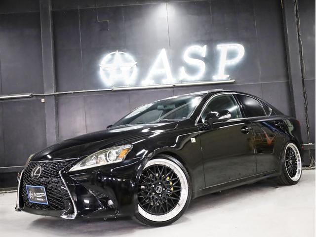 IS IS250 Fスポーツ サンルーフ ブラックハーフレザー シートヒーター スピンドルバンパー AMEシュタイナー20インチAW 新品フルタップ車高調 純正メーカーナビ 地デジフルセグ バックカメラ スマートキー パドルシフト(5枚目)