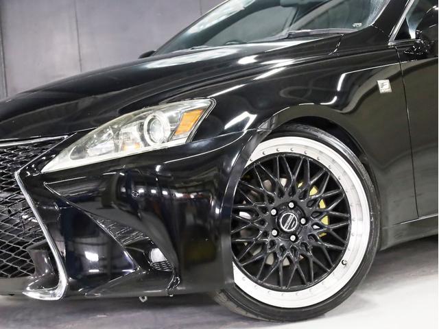 IS IS250 Fスポーツ サンルーフ ブラックハーフレザー シートヒーター スピンドルバンパー AMEシュタイナー20インチAW 新品フルタップ車高調 純正メーカーナビ 地デジフルセグ バックカメラ スマートキー パドルシフト(6枚目)