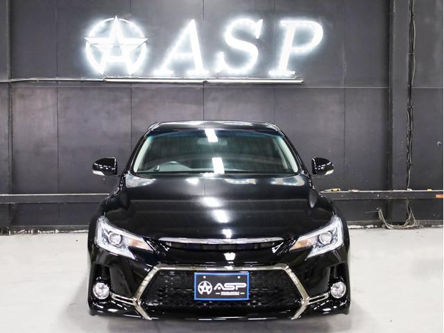 マークＸ ２５０Ｇ　Ｇ’ｓ仕様バンパー　ＢＡＤＸロクサーニ２０インチＡＷ　新品フルタップ車高調　純正ＳＤナビ　地デジＴＶ　バックカメラ　スマートキー　パワーシート　ＨＩＤライト（9枚目）