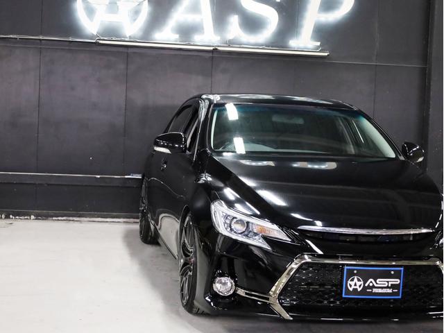 マークＸ ２５０Ｇ　Ｇ’ｓ仕様バンパー　ＢＡＤＸロクサーニ２０インチＡＷ　新品フルタップ車高調　純正ＳＤナビ　地デジＴＶ　バックカメラ　スマートキー　パワーシート　ＨＩＤライト（12枚目）