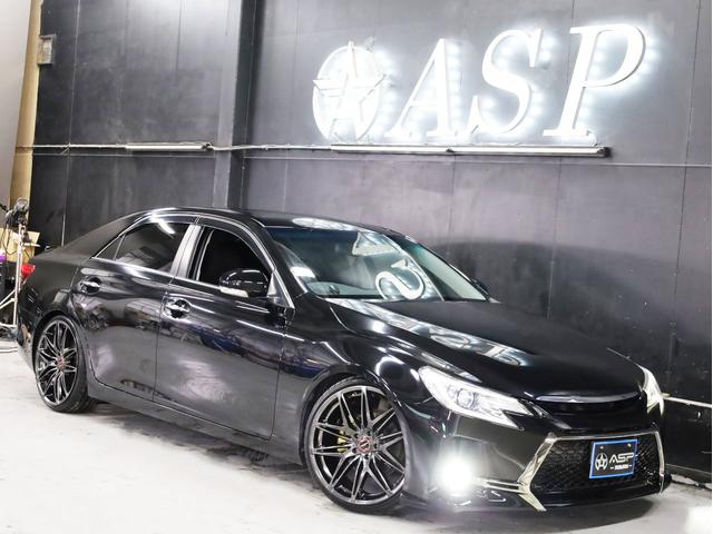 マークＸ ２５０Ｇ　Ｇ’ｓ仕様バンパー　ＢＡＤＸロクサーニ２０インチＡＷ　新品フルタップ車高調　純正ＳＤナビ　地デジＴＶ　バックカメラ　スマートキー　パワーシート　ＨＩＤライト（16枚目）