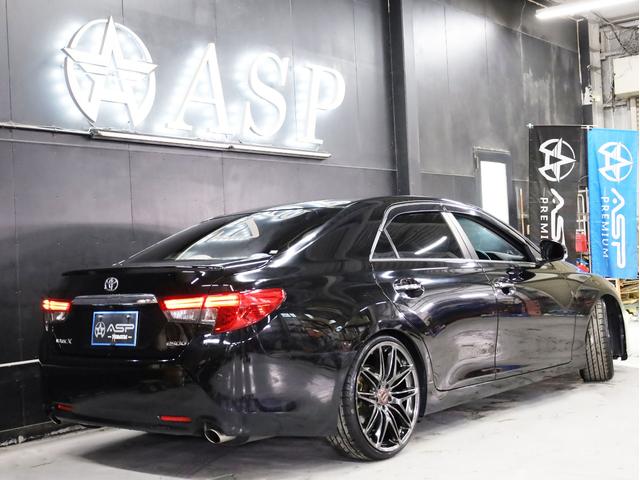 マークＸ ２５０Ｇ　Ｇ’ｓ仕様バンパー　ＢＡＤＸロクサーニ２０インチＡＷ　新品フルタップ車高調　純正ＳＤナビ　地デジＴＶ　バックカメラ　スマートキー　パワーシート　ＨＩＤライト（18枚目）