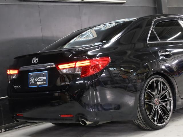 マークＸ ２５０Ｇ　Ｇ’ｓ仕様バンパー　ＢＡＤＸロクサーニ２０インチＡＷ　新品フルタップ車高調　純正ＳＤナビ　地デジＴＶ　バックカメラ　スマートキー　パワーシート　ＨＩＤライト（19枚目）