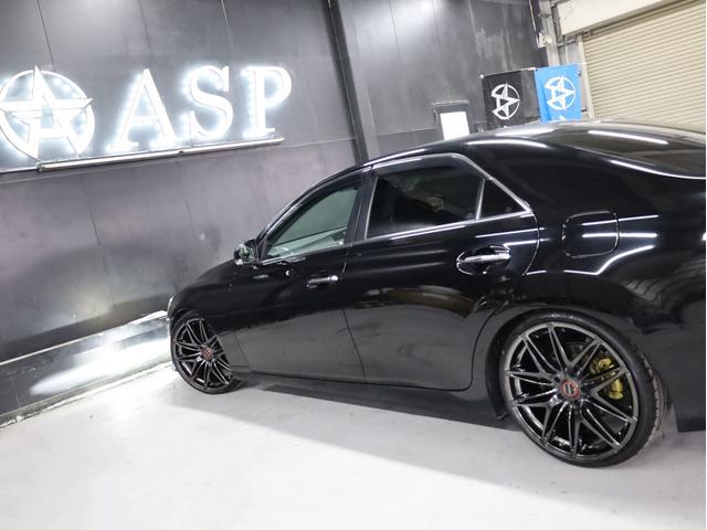 マークＸ ２５０Ｇ　Ｇ’ｓ仕様バンパー　ＢＡＤＸロクサーニ２０インチＡＷ　新品フルタップ車高調　純正ＳＤナビ　地デジＴＶ　バックカメラ　スマートキー　パワーシート　ＨＩＤライト（27枚目）