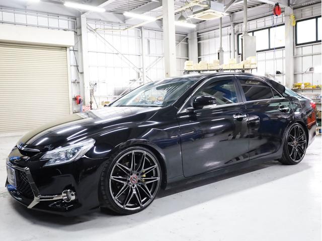 マークＸ ２５０Ｇ　Ｇ’ｓ仕様バンパー　ＢＡＤＸロクサーニ２０インチＡＷ　新品フルタップ車高調　純正ＳＤナビ　地デジＴＶ　バックカメラ　スマートキー　パワーシート　ＨＩＤライト（51枚目）