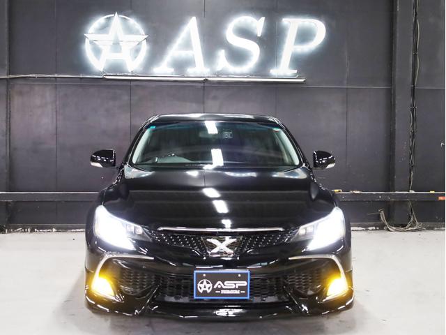 マークＸ ２５０Ｇ　リラックスセレ・ブラックレザーリミテッド　ＲＤＳ仕様　ＢＡＤＸロクサーニ２０インチＡＷ　ローダウン　社外エアロパーツ　ＬＥＤヘッドライト　ブラックレザーシートヒータ　純正ＳＤナビ　地デジフルセグ　バックカメラ　スマートキー　パワーシート（10枚目）