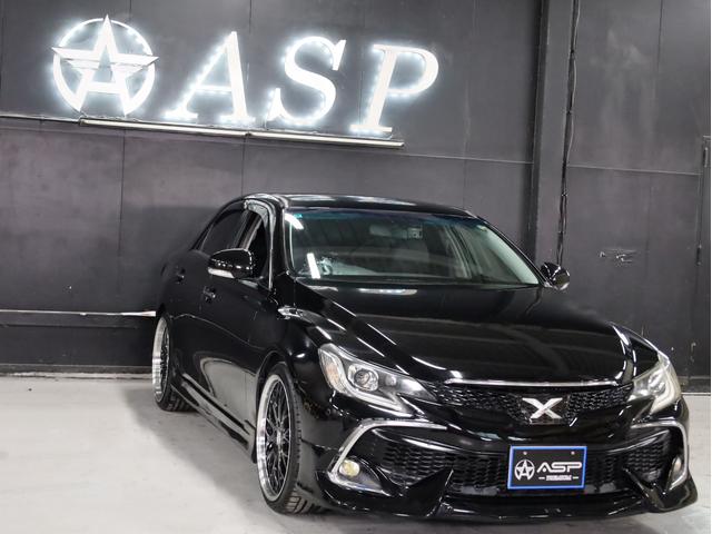 マークＸ ２５０Ｇ　リラックスセレ・ブラックレザーリミテッド　ＲＤＳ仕様　ＢＡＤＸロクサーニ２０インチＡＷ　ローダウン　社外エアロパーツ　ＬＥＤヘッドライト　ブラックレザーシートヒータ　純正ＳＤナビ　地デジフルセグ　バックカメラ　スマートキー　パワーシート（11枚目）