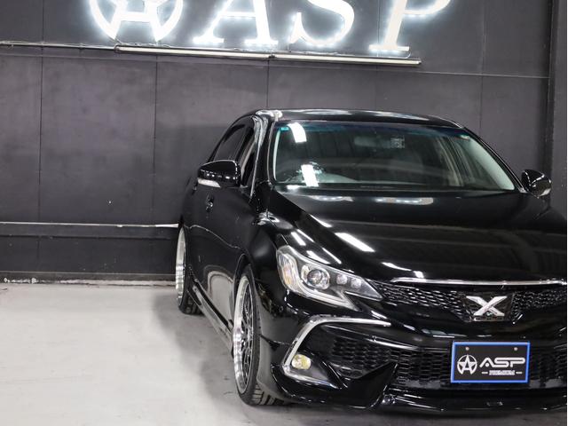 マークＸ ２５０Ｇ　リラックスセレ・ブラックレザーリミテッド　ＲＤＳ仕様　ＢＡＤＸロクサーニ２０インチＡＷ　ローダウン　社外エアロパーツ　ＬＥＤヘッドライト　ブラックレザーシートヒータ　純正ＳＤナビ　地デジフルセグ　バックカメラ　スマートキー　パワーシート（12枚目）