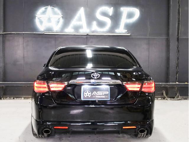 マークＸ ２５０Ｇ　リラックスセレ・ブラックレザーリミテッド　ＲＤＳ仕様　ＢＡＤＸロクサーニ２０インチＡＷ　ローダウン　社外エアロパーツ　ＬＥＤヘッドライト　ブラックレザーシートヒータ　純正ＳＤナビ　地デジフルセグ　バックカメラ　スマートキー　パワーシート（23枚目）