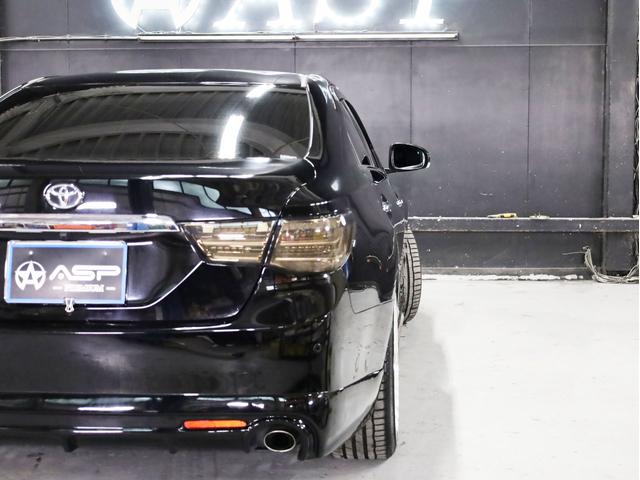 マークＸ ２５０Ｇ　リラックスセレ・ブラックレザーリミテッド　ＲＤＳ仕様　ＢＡＤＸロクサーニ２０インチＡＷ　ローダウン　社外エアロパーツ　ＬＥＤヘッドライト　ブラックレザーシートヒータ　純正ＳＤナビ　地デジフルセグ　バックカメラ　スマートキー　パワーシート（53枚目）