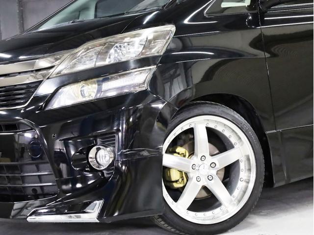 ヴェルファイア 2.4Z ゴールデンアイズ 後期型 サンルーフ 両側自動スライドドア BADXロクサーニ20インチAW ローダウン エアロパーツ ディスプレイオーディオ バックカメラ スマートキー HIDライト クリアランスソナー(6枚目)