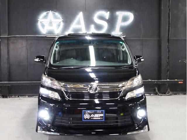 ヴェルファイア 2.4Z ゴールデンアイズ 後期型 サンルーフ 両側自動スライドドア BADXロクサーニ20インチAW ローダウン エアロパーツ ディスプレイオーディオ バックカメラ スマートキー HIDライト クリアランスソナー(10枚目)